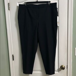 Calvin Klein Black Ankle Pants